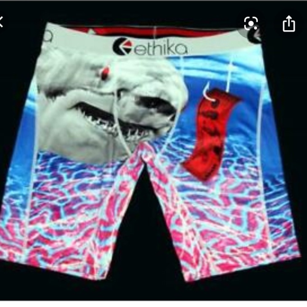 NEW! Ethika- Red Hundred Mens Boxer Briefs